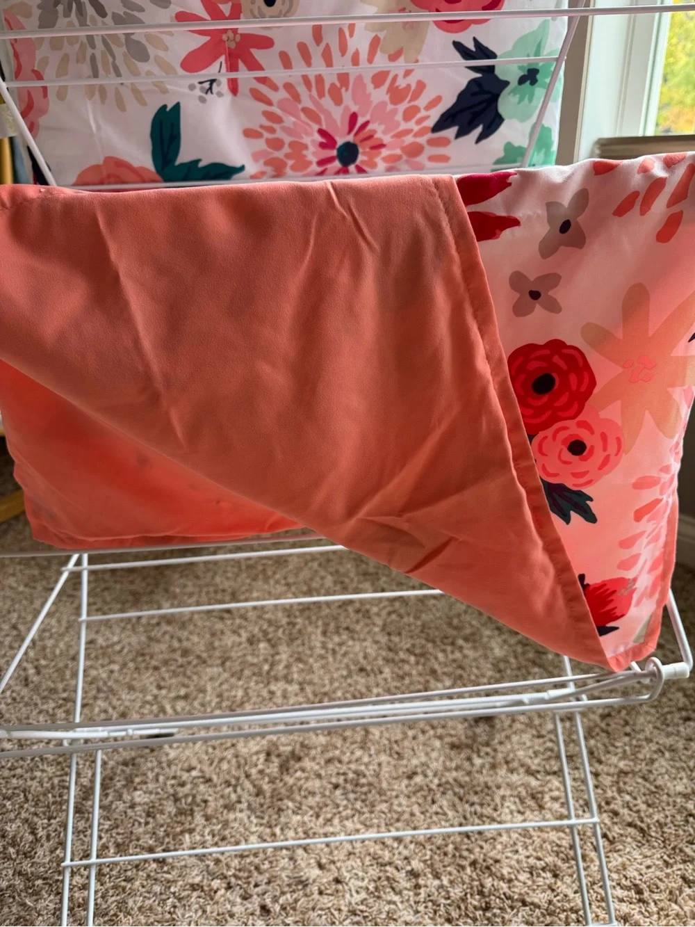Twin XL comforter and standard pillowcase